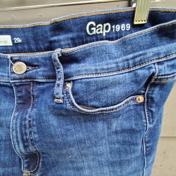 Gap 1969 Resolution True Skinny High Rise Jeans size 29 - Picture 9 of 11